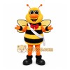 Yellow Bee Mascot Costume with Custom Logo Yellow Bee Mascot Costume with Custom Logo