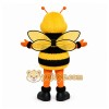Yellow Bee Mascot Costume with Custom Logo Yellow Bee Mascot Costume with Custom Logo