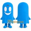 Blue Ghost Mascot Costume with Custom Logo Blue Ghost Mascot Costume with Custom Logo
