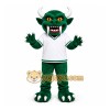 Green Monster Mascot Costume with Custom Logo Green Monster Mascot Costume with Custom Logo