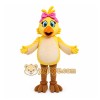 Yellow Bird Mascot Costume with Custom Logo Yellow Bird Mascot Costume with Custom Logo