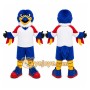 Blue Bird Mascot Costume with Custom Logo