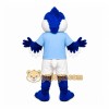 Blue Bird Mascot Costume with Custom Logo Blue Bird Mascot Costume with Custom Logo
