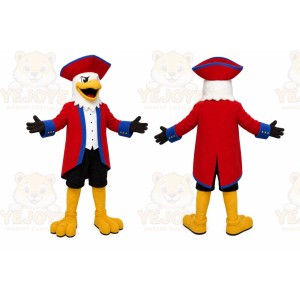 Red Bird Mascot Costume with Custom Logo