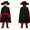 Black Superhero Mascot Costume with Custom Logo