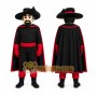 Black Superhero Mascot Costume with Custom Logo