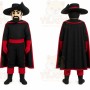 Black Superhero Mascot Costume with Custom Logo