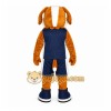Brown Dog Mascot Costume with Custom Logo Brown Dog Mascot Costume with Custom Logo