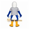 White Bird Mascot Costume with Custom Logo White Bird Mascot Costume with Custom Logo