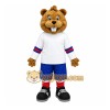 Brown Beaver Mascot Costume with Custom Logo Brown Beaver Mascot Costume with Custom Logo