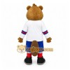 Brown Beaver Mascot Costume with Custom Logo Brown Beaver Mascot Costume with Custom Logo