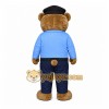 Brown Bear Mascot Costume with Custom Logo Brown Bear Mascot Costume with Custom Logo