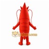 Red Lobster Mascot Costume with Custom Logo Red Lobster Mascot Costume with Custom Logo