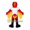 Red Bird Mascot Costume with Custom Logo