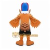 Brown Bird Mascot Costume with Custom Logo Brown Bird Mascot Costume with Custom Logo