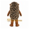 Brown Hedgehog Mascot Costume with Custom Logo Brown Hedgehog Mascot Costume with Custom Logo