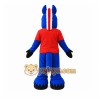 Blue Horse Mascot Costume with Custom Logo Blue Horse Mascot Costume with Custom Logo