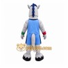 Gray Horse Mascot Costume with Custom Logo Gray Horse Mascot Costume with Custom Logo
