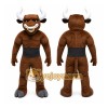 Brown Bull Mascot Costume with Custom Logo Brown Bull Mascot Costume with Custom Logo