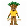 Brown Tree Mascot Costume with Custom Logo Brown Tree Mascot Costume with Custom Logo