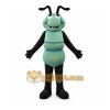 Green Insect Mascot Costume with Custom Logo Green Insect Mascot Costume with Custom Logo