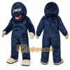 Blue Gorilla Mascot Costume with Custom Logo Blue Gorilla Mascot Costume with Custom Logo