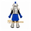 Blue Knight Mascot Costume with Custom Logo Blue Knight Mascot Costume with Custom Logo