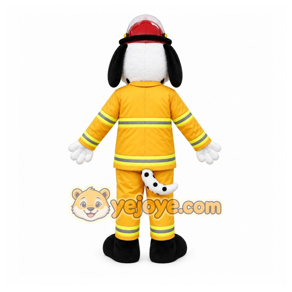 Yellow Dog Mascot Costume with Custom Logo Yellow Dog Mascot Costume with Custom Logo