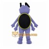 Purple Beetle Mascot Costume with Custom Logo Purple Beetle Mascot Costume with Custom Logo