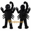Black Scorpion Mascot Costume with Custom Logo Black Scorpion Mascot Costume with Custom Logo