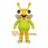 Yellow Bee Mascot Costume with Custom Logo Yellow Bee Mascot Costume with Custom Logo