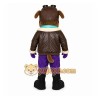 Brown Dog Mascot Costume with Custom Logo Brown Dog Mascot Costume with Custom Logo