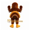 Brown Bird Mascot Costume with Custom Logo Brown Bird Mascot Costume with Custom Logo