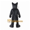 Gray Wolf Mascot Costume with Custom Logo Gray Wolf Mascot Costume with Custom Logo
