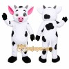 White Cow Mascot Costume with Custom Logo White Cow Mascot Costume with Custom Logo