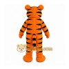 Orange Tiger Mascot Costume with Custom Logo Orange Tiger Mascot Costume with Custom Logo