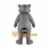 Gray Raccoon Mascot Costume with Custom Logo Gray Raccoon Mascot Costume with Custom Logo