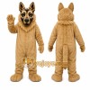 Brown Dog Mascot Costume with Custom Logo Brown Dog Mascot Costume with Custom Logo