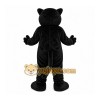 Black Panther Mascot Costume with Custom Logo
