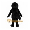 Black Whale Mascot Costume with Custom Logo Black Whale Mascot Costume with Custom Logo