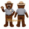 Brown Beaver Mascot Costume with Custom Logo Brown Beaver Mascot Costume with Custom Logo