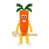 Orange Carrot Mascot Costume with Custom Logo Orange Carrot Mascot Costume with Custom Logo