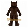 Brown Bear Mascot Costume with Custom Logo Brown Bear Mascot Costume with Custom Logo