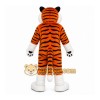 Orange Tiger Mascot Costume with Custom Logo Orange Tiger Mascot Costume with Custom Logo