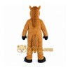 Brown Horse Mascot Costume with Custom Logo Brown Horse Mascot Costume with Custom Logo