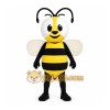 Yellow Bee Mascot Costume with Custom Logo