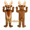 Brown Deer Mascot Costume with Custom Logo Brown Deer Mascot Costume with Custom Logo