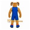 Brown Ram Mascot Costume with Custom Logo Brown Ram Mascot Costume with Custom Logo