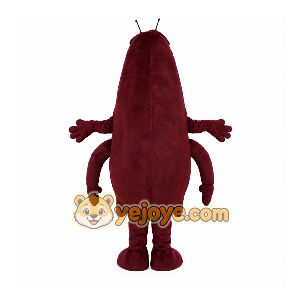 Brown Insect Mascot Costume with Custom Logo Brown Insect Mascot Costume with Custom Logo