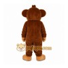 Brown Monkey Mascot Costume with Custom Logo Brown Monkey Mascot Costume with Custom Logo